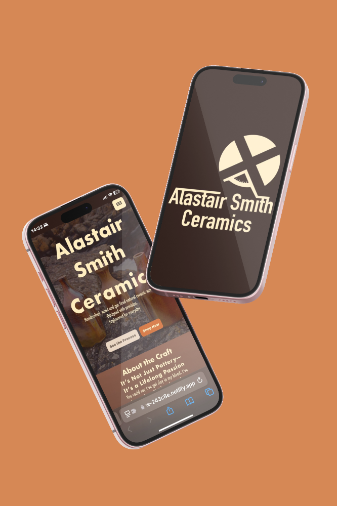 Alastair Smith Ceramics — mobile site view